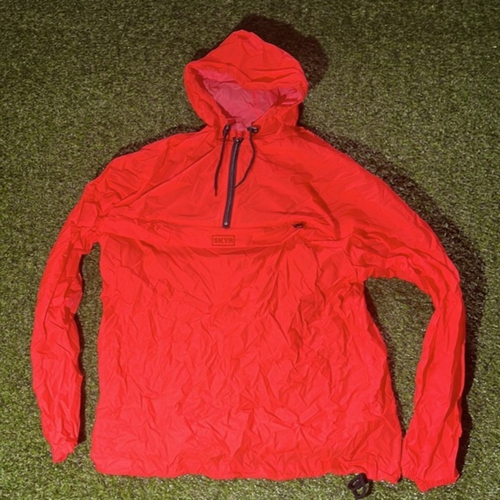 SKYR Orange Packable Raincoat Bag Combo Large